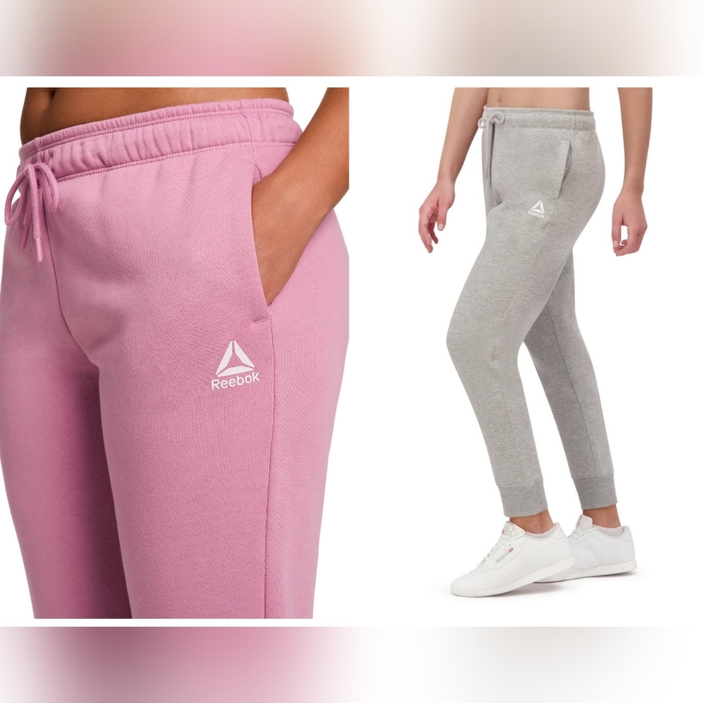 Reebok Pink (XL) and Gray (1X) Track Pants